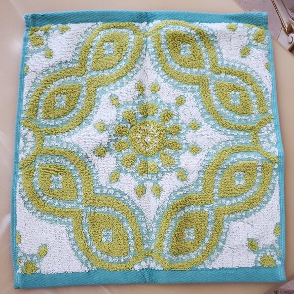 John Robshaw Petra Three-Yarn Dyed Jacquard Fringe 3 Piece Towel Set - New - Picture 7 of 16